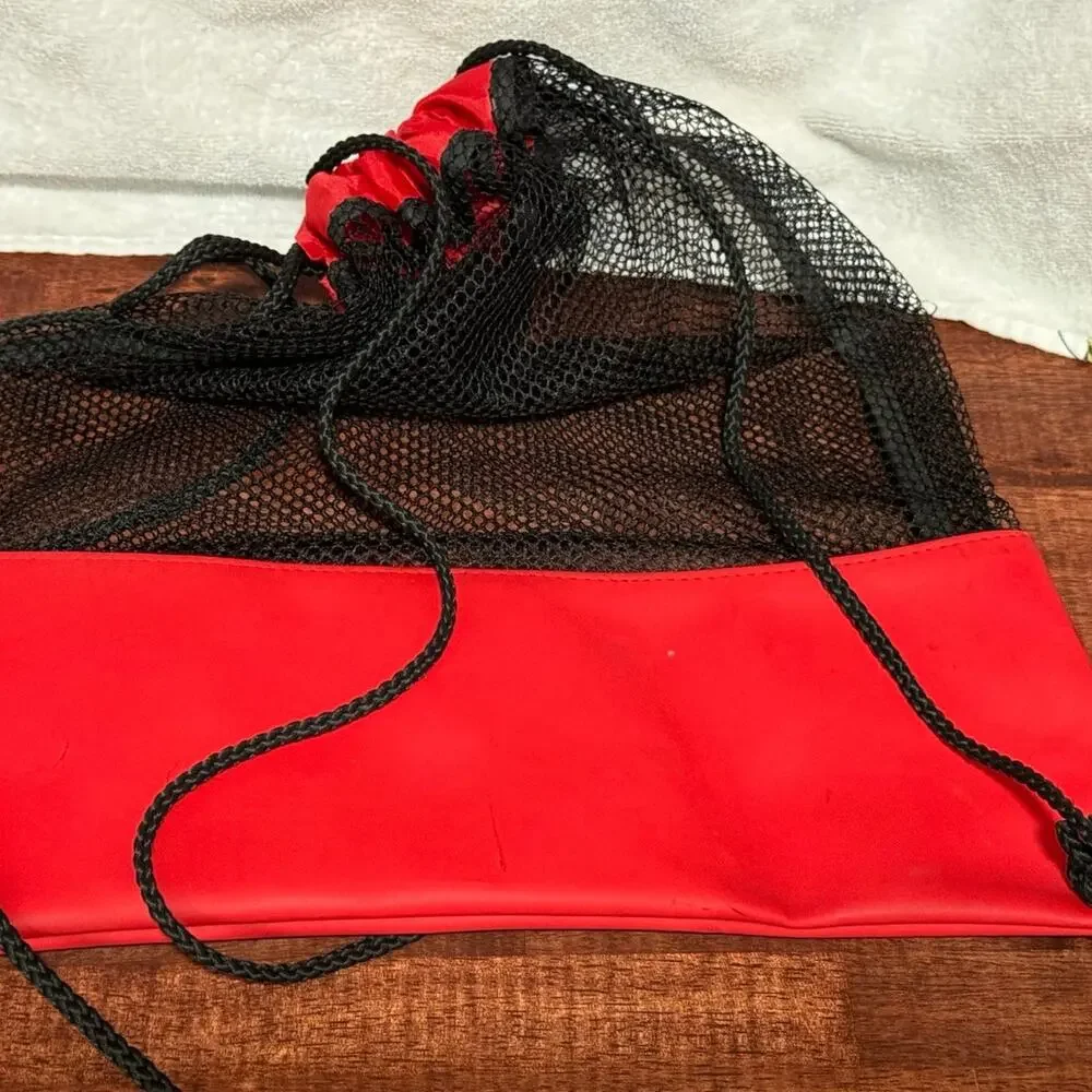 Team Penske Red & Black Mesh Backpack